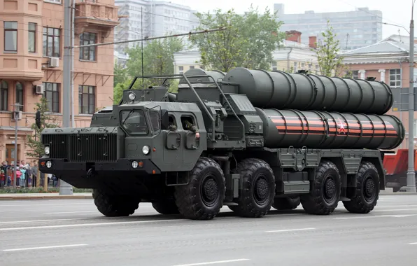 Улица, ЗРС С-400, ПВО России, Пусковая установка, S-400, подготовка к Параду Победы, 5П85СМ2-01
