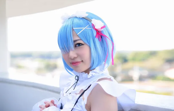 Картинка японка, Cosplay, rem, re zero kara hajimeru isekai seikatsu, re zero