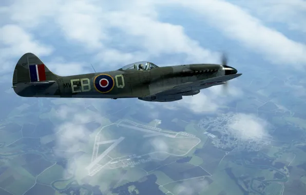 Британия, Фронтовой истребитель, Spitfire Mk.XIVe, Reginald Joseph Mitchell