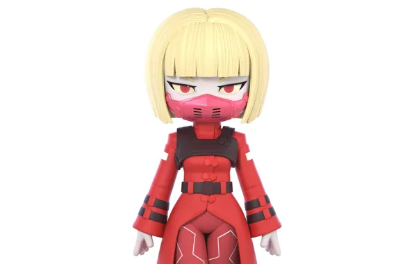 Girl, Kiwi, Cybepunk, Edgerunner