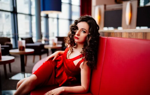 Картинка девушка, поза, Deborah Draksler