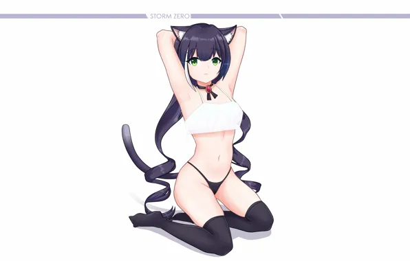 Girl, sexy, boobs, anime, beautiful, pretty, brunette, erotic