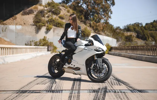 Girl, Ducati, 1199, Panifale