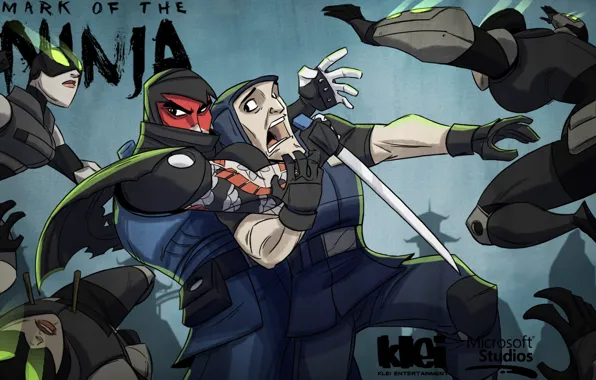 Игры, игра, Ninja, Mark of the ninja