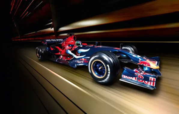 Картинка формула 1, болид, Formula 1, Red Bull, 2007, ред булл, Toro Rosso, STR2