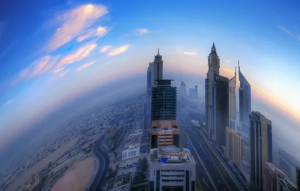 Пейзаж, город, Dubai