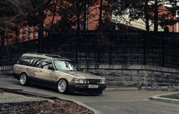 Картинка JDM, Crown, 1989, Wagon, VIII, Toyta, S130