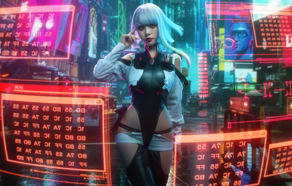 Women, anime, cyberpunk, anime girls, model, cosplay, asian, cyberpunk edgerunners