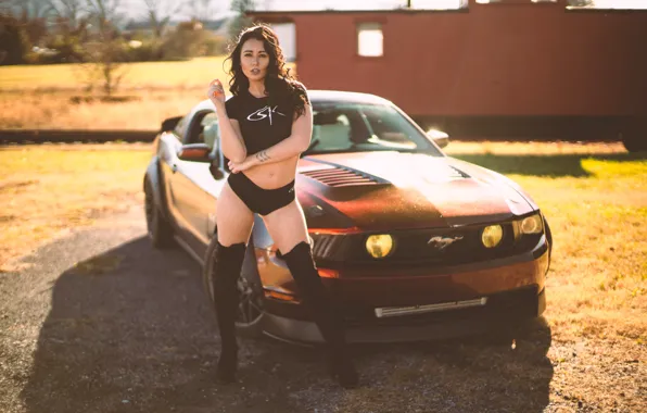 Ford, Girl, Ford Mustang