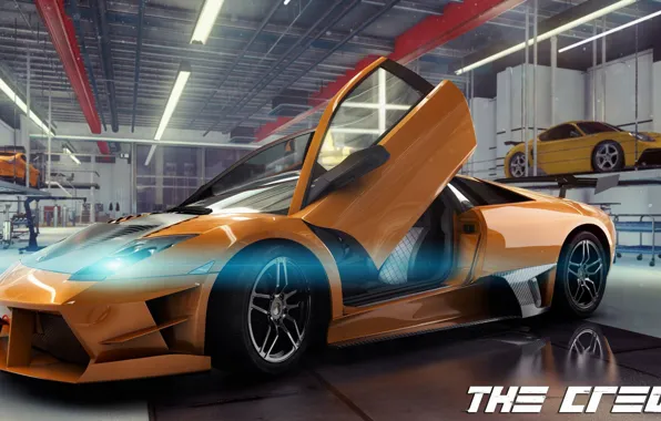 Lamborghini, cars, video games, the crew