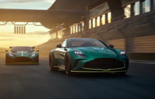 Картинка Aston Martin, wallpaper, Aston Martin Vantage AMR GT3 Race track