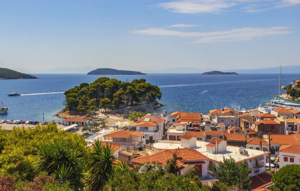 Море, Paradise, Greek, Skiathos, northwest Aegean Sea