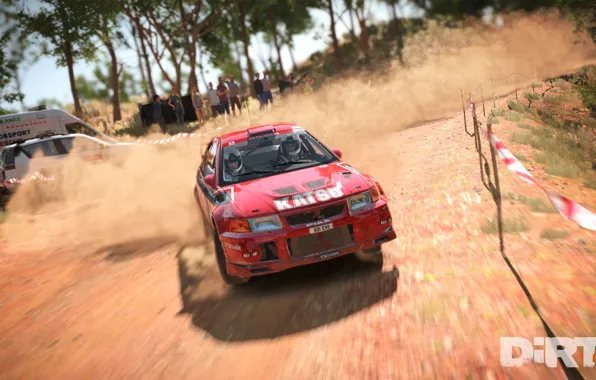 Car, game, race, speed, vegetation, Dirt 4