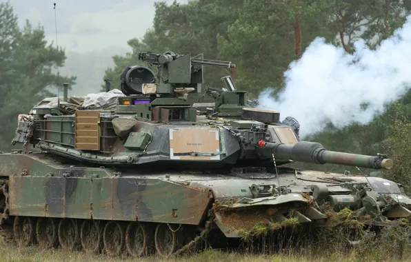 Танк, бронетехника, Abrams, Абрамс, M1A2