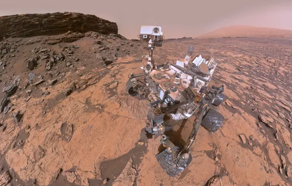 Картинка Марс, марсоход, Curiosity, Кьюриосити