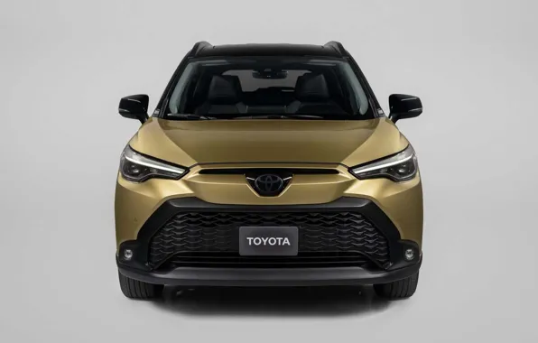 Toyota, вид спереди, Hybrid, Corolla, Cross, for US