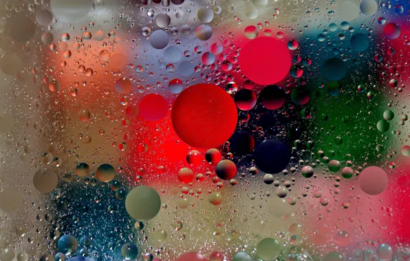 Картинка стекло, свет, пузырьки, цвет, масло, жидкость, воздух