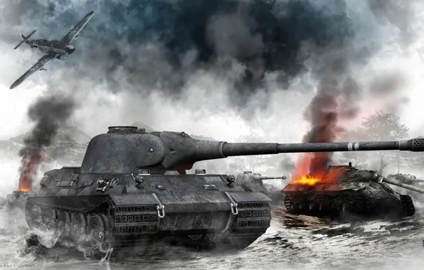 Лев, лева, WoT, World of Tanks, Мир Танков, Löwe, Немецкий Танк, тт 8 лвл