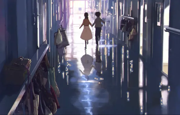 Anime, 5 самтеметров в секунду, one more time one more chance