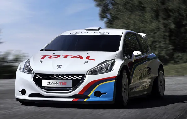 Картинка Peugeot, auto, wallpapers, 208, T16