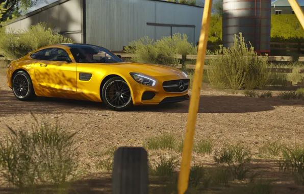 Картинка Mercedes, AMG, forza horizon 3, GT S Coupé