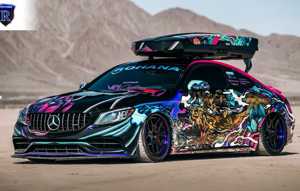 Mercedes-Benz, AMG, tuning, C63, Rohana Wheels, SEMA 2019, C63Z, RFG5