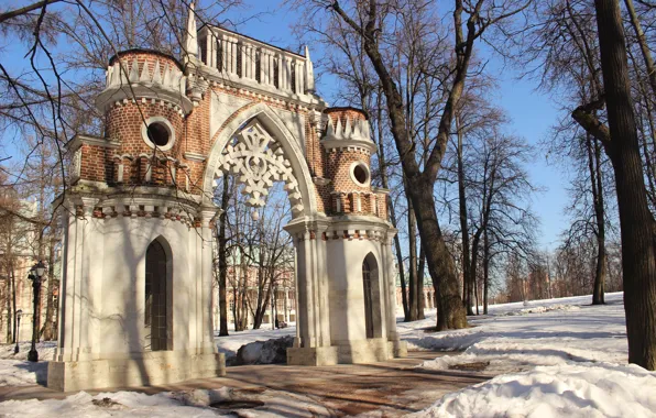 Картинка природа, парк, Москва, Царицыно