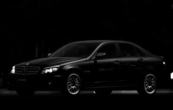 Картинка чёрный, Mercedes, GT5
