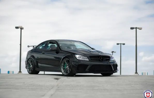 Mercedes, AMG, Black, Series, C63, HRE