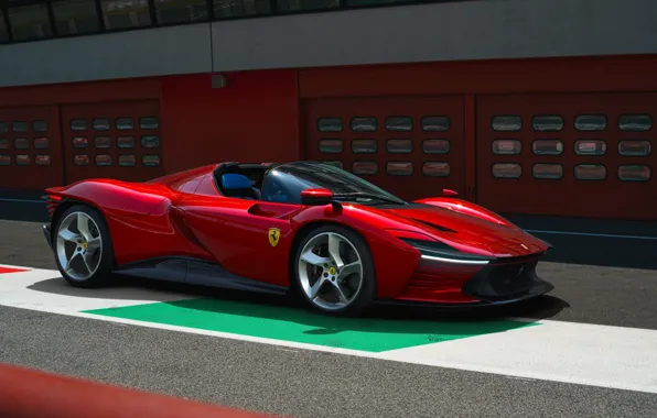 Ferrari, Daytona, sports car, exterior, 2022, обтекаемые формы, SP3