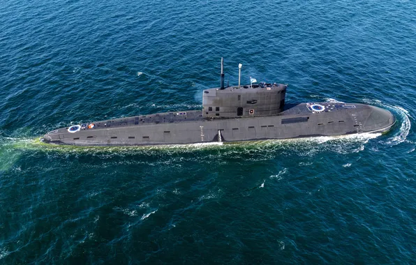 Подводная лодка, дизель-электрическая, проект 636