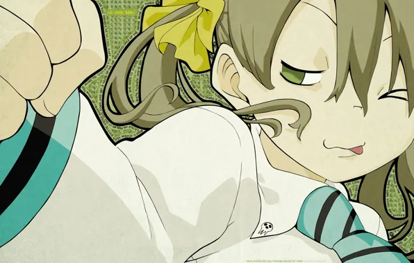 Девушка, портрет, аниме, Пожиратель душ, Soul Eater