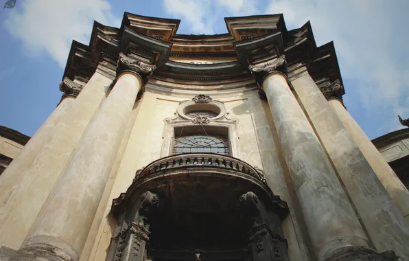 Церковь, экстерьер, доминиканская церковь