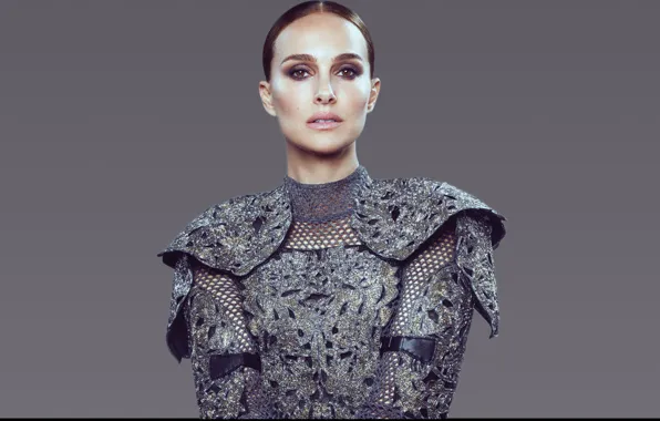 Платье, актриса, брюнетка, Natalie Portman, Натали Портман, красивая