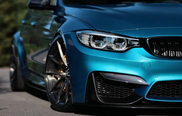 Картинка BMW, Blue, Eye, F80, Sight, LED