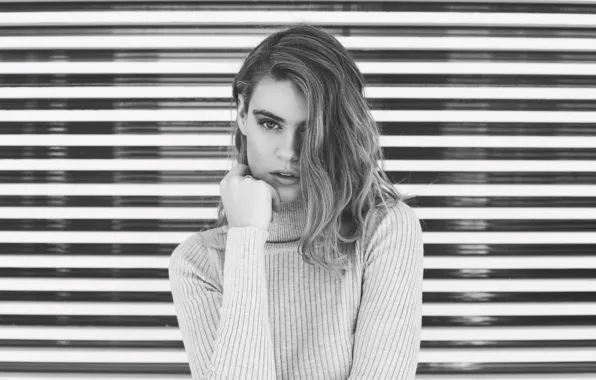 Взгляд, девушка, портрет