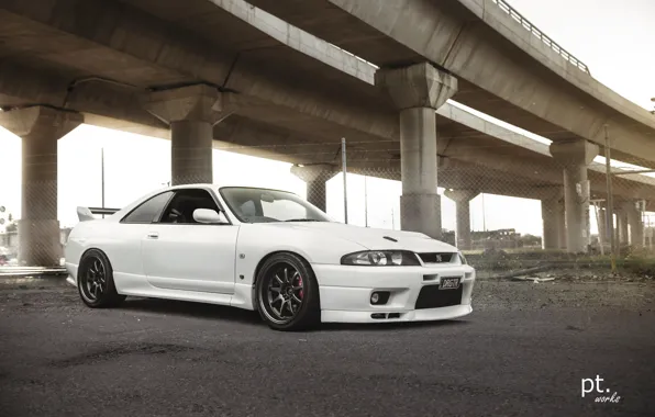 Nissan, turbo, white, wheels, skyline, jdm, tuning, gtr