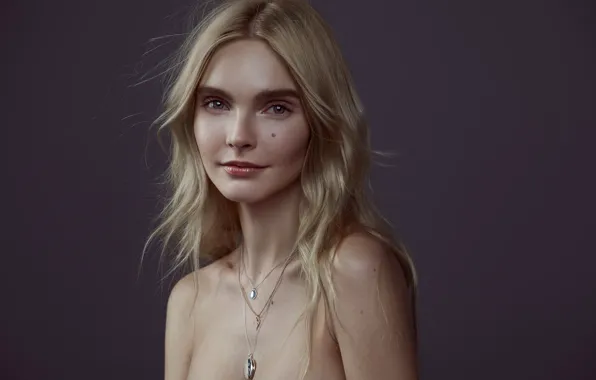 Картинка девушка, лицо, блондинка, милашка