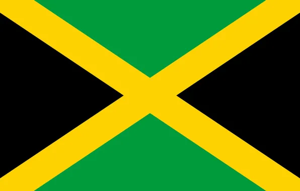 Картинка green, black, yellow, flag of jamaica