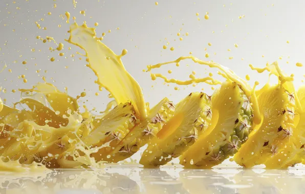 Life, pineapple, tasty, still