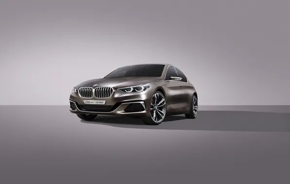 Картинка Concept, бмв, BMW, концепт, седан, Sedan, Compact