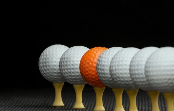 Golf, texture, ball