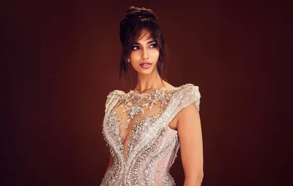 Платье, Прическа, Макияж, Portrait, Dress, People, Make Up, Elegant