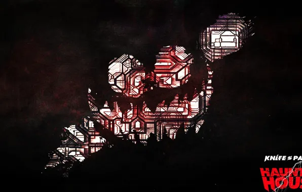 Музыка, Лого, Фон, Haunted House, Knife Party, Knife, Big Beat, Робом Свайром