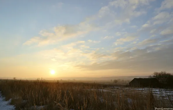 Картинка зима, сонце, Україна, ранок, pirate laboratory