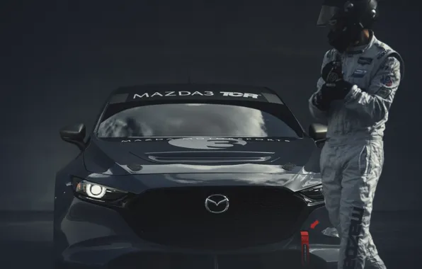 Mazda, гонщик, Mazda 3, 2020, TCR