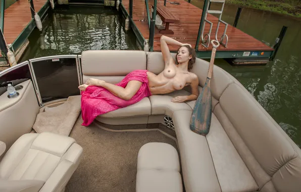Hot, legs, nipples, boobs, model, nude, sofa, pose