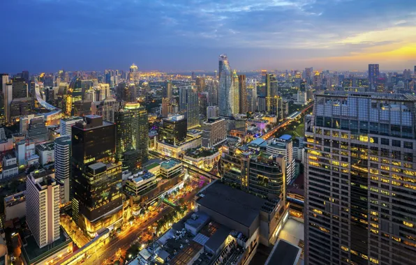 Город, Таиланд, Бангкок, Thailand, Bangkok