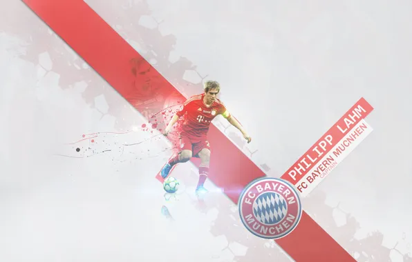 Wallpaper, sport, football, player, FC Bayern Munchen, Philipp Lahm