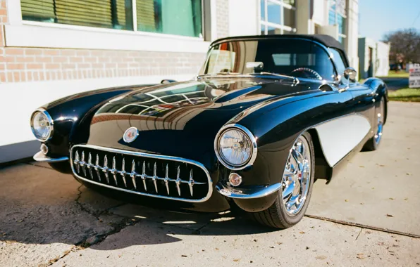 Ретро, corvette, классика